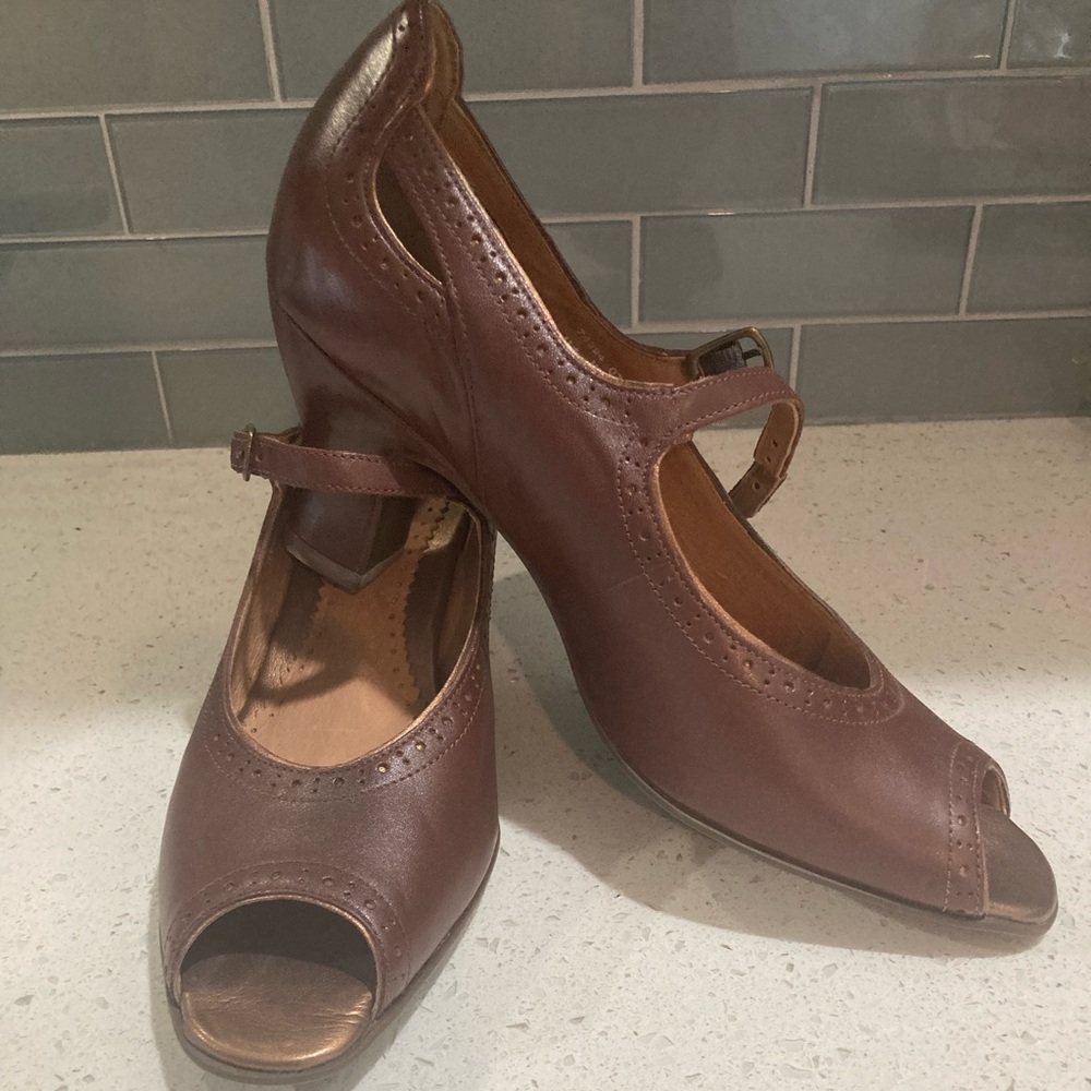 Clarks Artisan Collection Peep Toe Heels